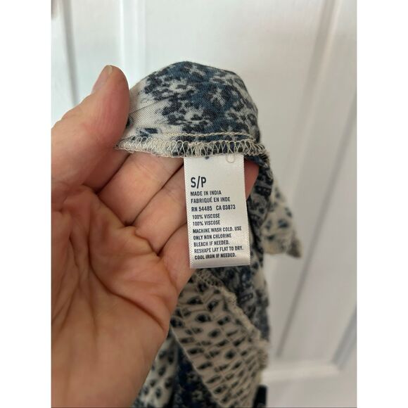 American eagle Wide Leg Printed Pants S Boho - Picture 6 of 6